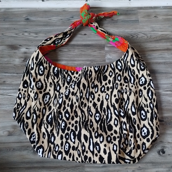 Cabi Reversible Sling Bag Safari / Animal Print Shoulder Bag Tote 5922 - Picture 3 of 4